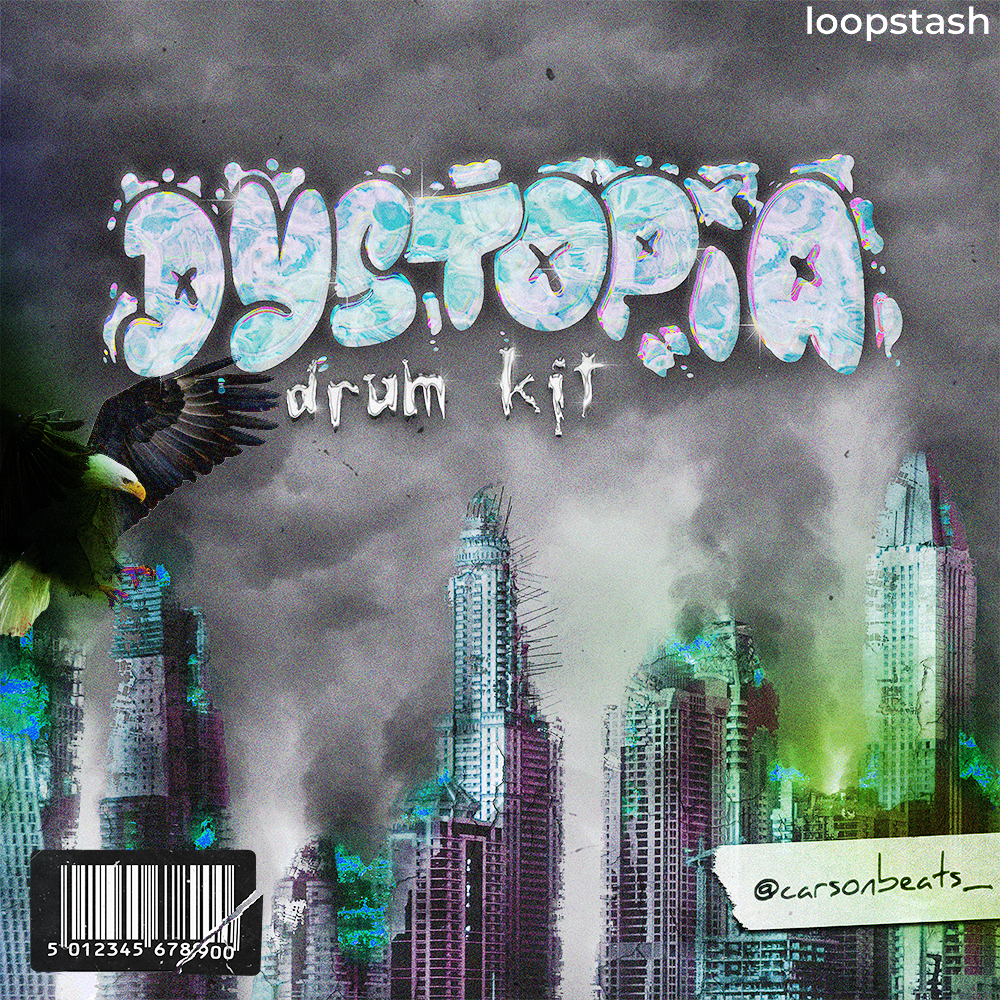 🥁 CARSON BEATS - DYSTOPIA DRUM/ONESHOT KIT VOL. 1