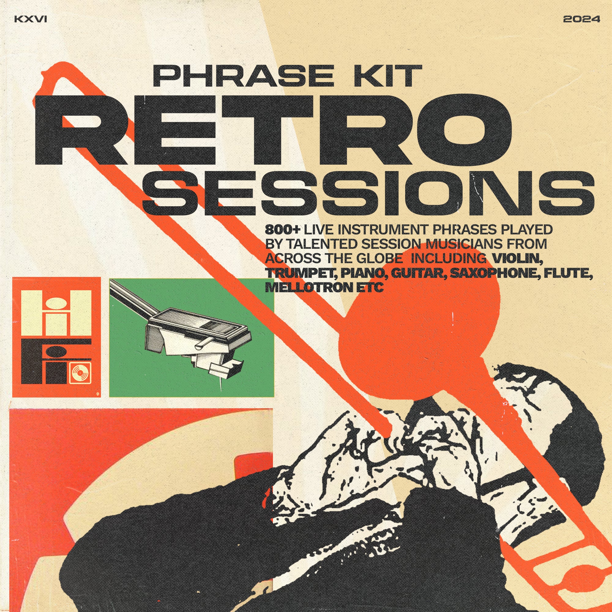 🎻 KXVI - Retro Sessions Phrase Kit